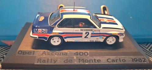 De bekende Opel ASCONA 4OO RALLYE  zo goed als nieuw 1 43, Hobby en Vrije tijd, Modelauto's | 1:43, Zo goed als nieuw, Ophalen of Verzenden