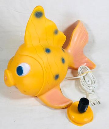 Lampe à poisson Nemo en plastique au design vintage