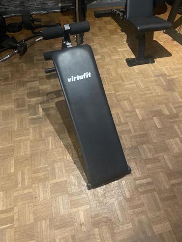 Virtufit verstelbare buikspierbank  beschikbaar voor biedingen