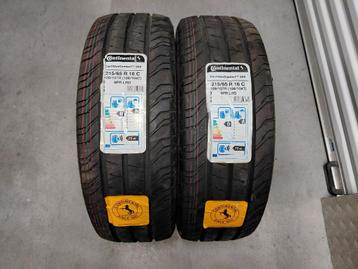 2 zomerbanden 215/65-16C 109/107R Continental beschikbaar voor biedingen