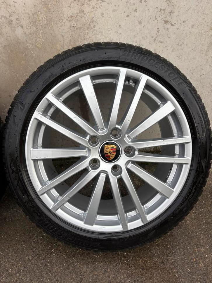 Porsche Panamera Breedset velgen met winterbanden, Auto-onderdelen, Banden en Velgen, Band(en), Winterbanden, 20 inch, 315 mm