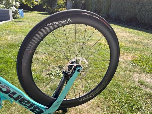 BIANCHI VELOMANN V50R CARBON 50 mm, Fietsen en Brommers, Fietsen | Racefietsen, Zo goed als nieuw, Overige merken, 28 inch, Carbon