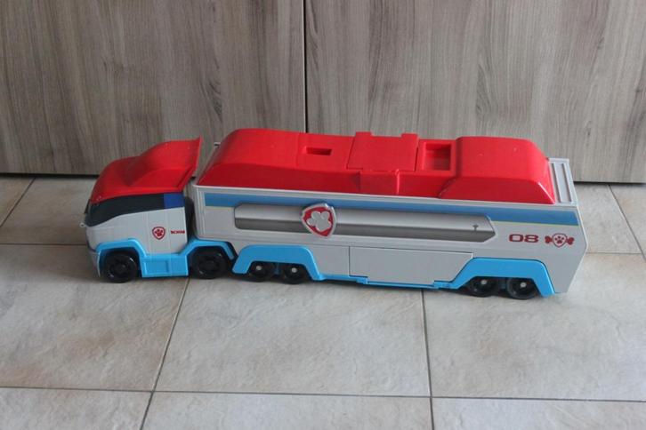 Paw Patrol Vrachtwagen / Transporter – Zonder figuurtjes, Kinderen en Baby's, Speelgoed |Speelgoedvoertuigen, Gebruikt, Ophalen