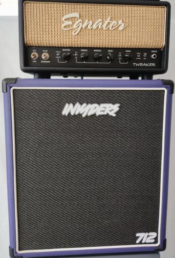 Ampli Egnater tweaker 15 avec Invaders 712 beschikbaar voor biedingen