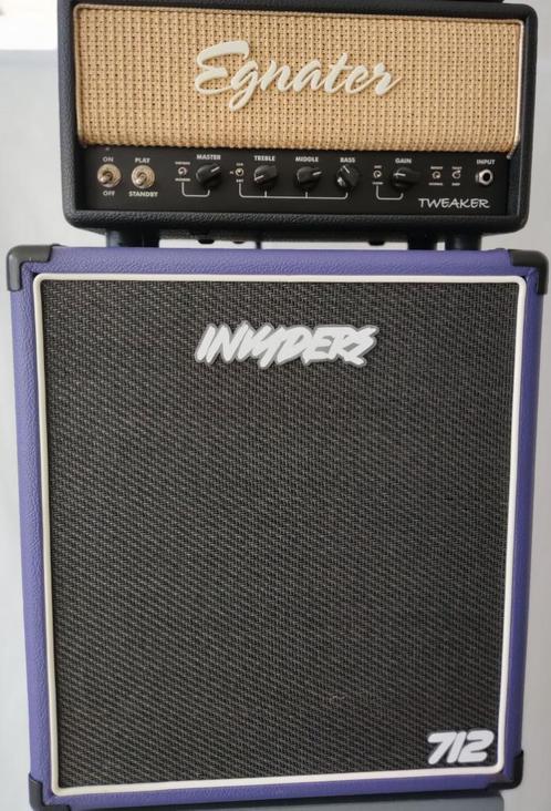 Ampli Egnater tweaker 15 avec Invaders 712, Muziek en Instrumenten, Versterkers | Bas en Gitaar, Zo goed als nieuw, Gitaar, Ophalen