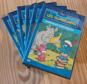 DVD des schtroumphs en lot (6)