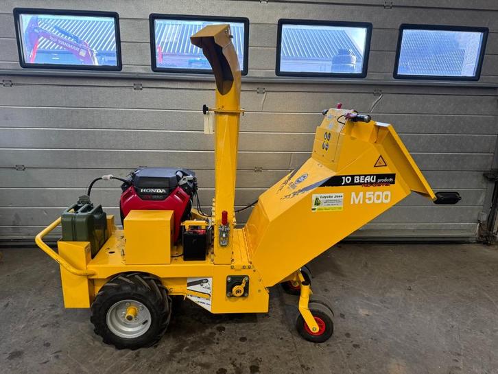 hakselaar jo beau M500, Tuin en Terras, Hakselaars, Zo goed als nieuw, Benzine, Ophalen