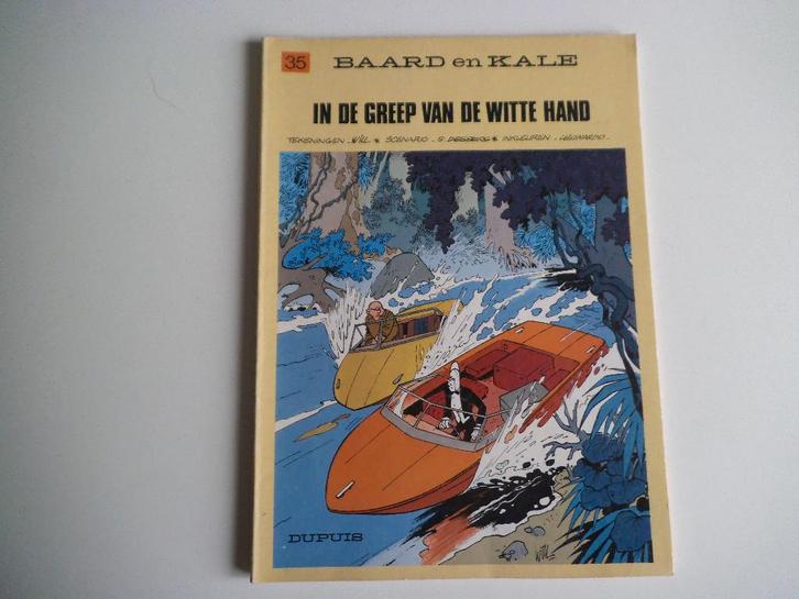 Baard en Kale 35 In de greep van de witte hand ed 1986, Livres, BD, Utilisé, Une BD, Enlèvement ou Envoi