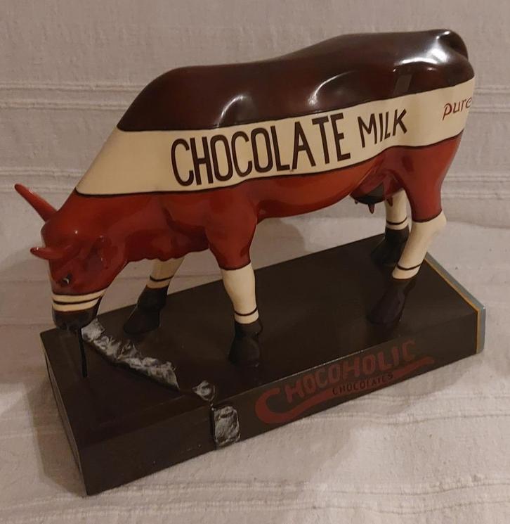 Cowparade - Chocoholic XL, Huis en Inrichting, Woonaccessoires | Overige, Gebruikt, Ophalen of Verzenden