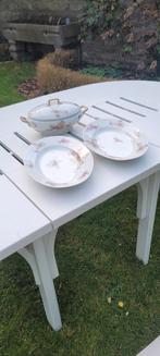 Ovale borden en terrine limoges, Antiek en Kunst, Ophalen