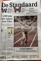 Krant De Standaard 10/8/2006 - Goud voor Kim Gevaert, Ophalen, Zo goed als nieuw