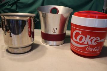 Coca cola ijsemmer /ijskoeler       beschikbaar voor biedingen