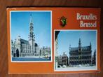 Postkaart Belgie Brussels Greetings from 8837, Verzamelen, Postkaarten | België, Ophalen of Verzenden