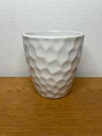 Witte kleine bloempot Kolibri Home, Binnen, Ophalen of Verzenden, Zo goed als nieuw, Aardewerk