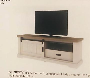 Nieuwe TV meubel in doos beschikbaar voor biedingen