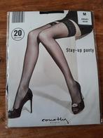 Stay-up panty - maat M - 20 den - kleur zwart, Comme neuf, Noir, Taille 40/42 (M), Enlèvement ou Envoi