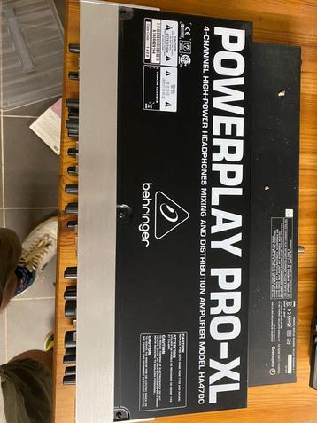 Behringer Powerplay Pro XL beschikbaar voor biedingen