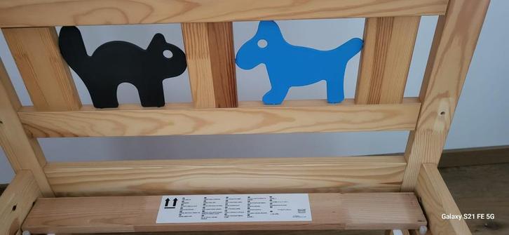 Lit ikéa enfant, Kinderen en Baby's, Kinderkamer | Bedden, Gebruikt, 160 tot 180 cm, 70 tot 85 cm, Lattenbodem, Ophalen