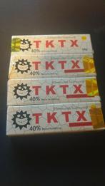 4 x crème Tktx pour tatouage/laser/microneedling, Bijoux, Sacs & Beauté, Enlèvement ou Envoi, Neuf