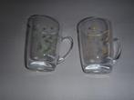 2 glazen bekers van Graindor, Ophalen of Verzenden, Nieuw, Glas, Kop(pen) en/of Schotel(s)