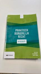 Praktisch burgerlijk recht Uitgediept, Ophalen of Verzenden, Zo goed als nieuw, Bedrijfseconomie, Jan roodhooft