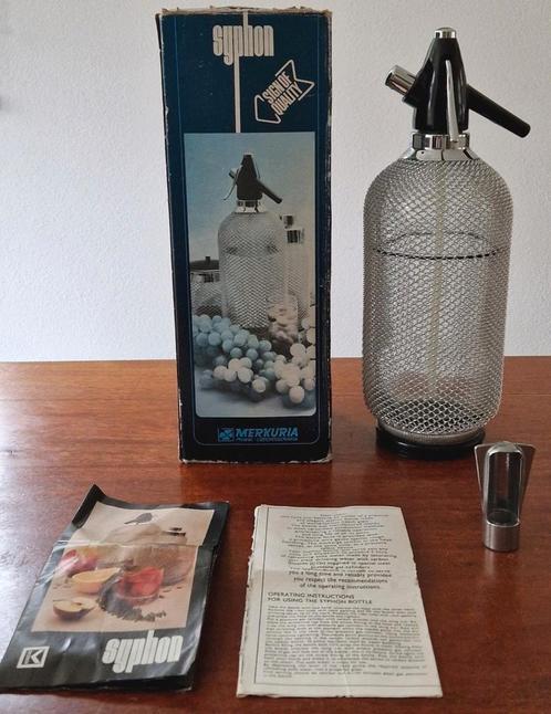 Merkuria Kovočas seltzer syphon 70's Czech Design., Huis en Inrichting, Keuken | Keukenbenodigdheden, Zo goed als nieuw, Ophalen of Verzenden
