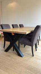 Eiken houten tafel, Huis en Inrichting, Ophalen