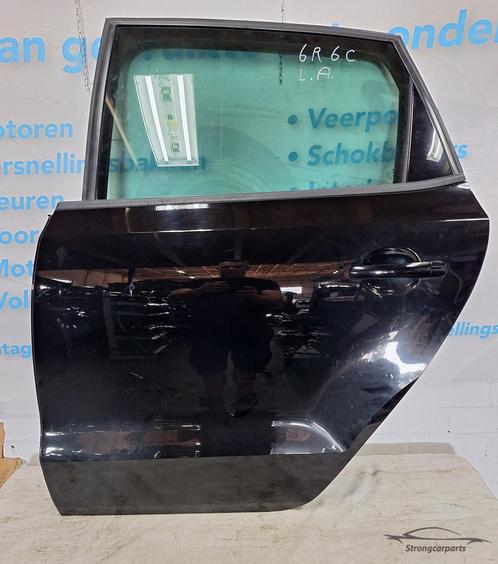 Deur Portier VW Polo 6R 6C links achter in goede staat L041, Auto-onderdelen, Carrosserie, Deur, Volkswagen, Gebruikt, Ophalen of Verzenden