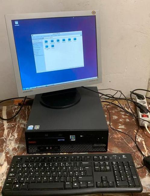 Lenovo ThinkCenter dual-core 80 giga-computer, Computers en Software, Desktop Pc's, Gebruikt, 2 tot 3 Ghz, HDD, Minder dan 4 GB