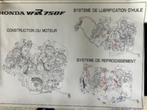 Honda set van 4 grote posters Honda VRF750F, Motoren, Handleidingen en Instructieboekjes, Verzenden, Honda