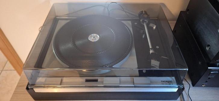 Thorens TD-125 mkII platenspeler, Audio, Tv en Foto, Platenspelers, Gebruikt, Platenspeler, Thorens, Ophalen