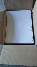 A4 listing papier-ketting-afscheurb.pinfeed-wit-24x12"-1voud, Diversen, Papierwaren, Ophalen, Nieuw