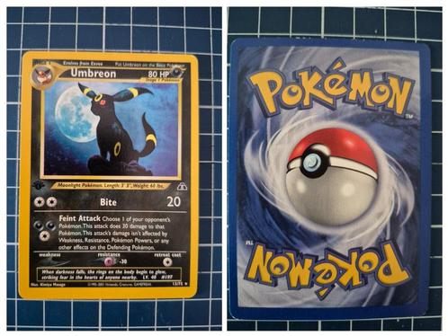 Umbreon [1st Edition] #13 Pokémon Neo Discovery, Hobby en Vrije tijd, Verzamelkaartspellen | Pokémon, Nieuw, Losse kaart, Ophalen of Verzenden