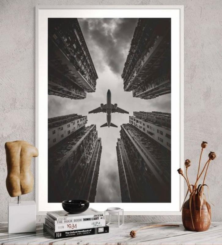 Rudy Barret - Vertical Escape, Antiek en Kunst, Kunst | Tekeningen en Fotografie, Ophalen of Verzenden