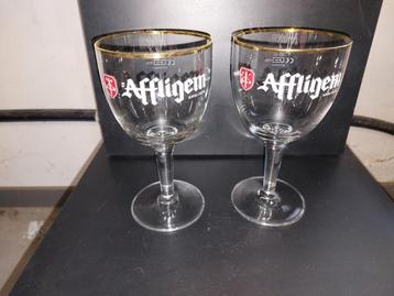 Verres à bière Affligem, Enlèvement ou Envoi, Comme neuf, Verre à bière