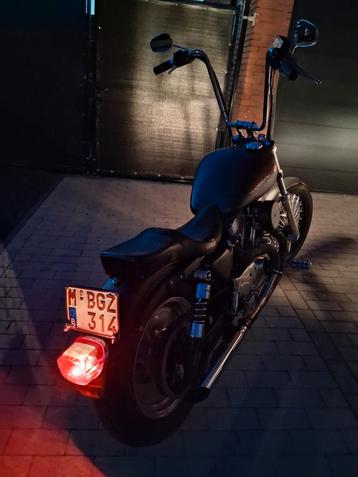 Harley Davidson '91 sportster 883 custom oldtimer. beschikbaar voor biedingen