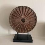 Roue pressoir en bois décoration, Ophalen