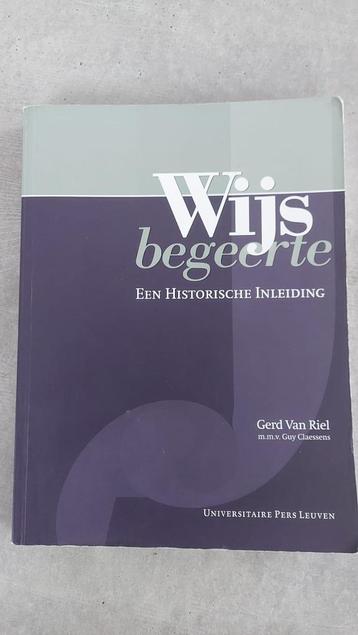 Wijsbegeerte een historische inleiding pers leuven beschikbaar voor biedingen