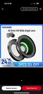 Neewer wide angle en macro 40.5mm, Audio, Tv en Foto, Ophalen, Sony