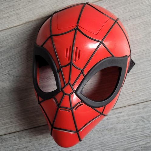 Spiderman Masker met Geluid van Hasbro, Enfants & Bébés, Costumes de carnaval & Déguisements, Comme neuf, Garçon ou Fille, Enlèvement ou Envoi