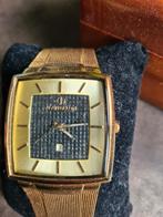 Mooie horloge Alain delon (goud kleur), Handtassen en Accessoires, Horloges | Heren, Ophalen of Verzenden, Goud, Goud