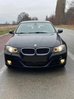 BMW 318D, Auto's, BMW, Euro 5, Achterwielaandrijving, Zwart, Leder en Stof