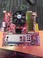 MSI MS-7501 Ver3.1 + AMD AthlonX2 7750 Black Edition +2GB, Gebruikt, Socket AM2+, 2-core, AMD Athlon