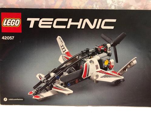 Lego Technic boîte 42057 avion, Kinderen en Baby's, Speelgoed | Duplo en Lego, Zo goed als nieuw, Lego, Complete set, Ophalen of Verzenden