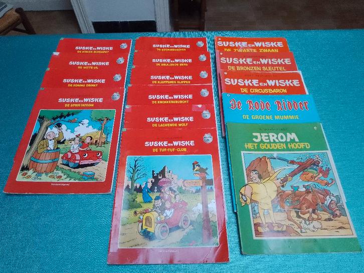 SUSKE EN WISKE - DE RODE RIDDER - JEROM, Boeken, Stripverhalen, Gelezen, Meerdere stripboeken, Ophalen of Verzenden