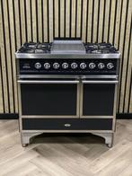 Luxe Boretti Fornuis Gas + Frytop + Multifunctionele oven, Grill, Ophalen of Verzenden, Gas