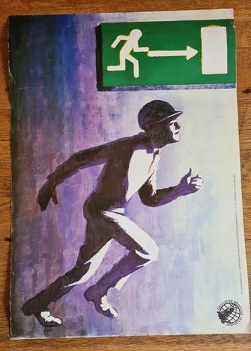 Anpat/AIB, Frans Mettes affiche securite veiligheid, 1981 beschikbaar voor biedingen