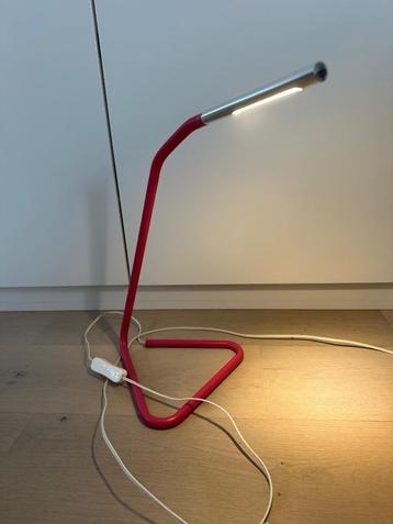 Lampe de bureau rose, Enlèvement, Utilisé, Métal, Moins de 50 cm