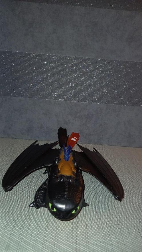 Toothless action figure, Kinderen en Baby's, Speelgoed | Actiefiguren, Gebruikt, Ophalen of Verzenden