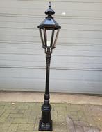 Klassiek monumentale lantaarnpaal zeshoekige lamp gietijzer, Ophalen of Verzenden